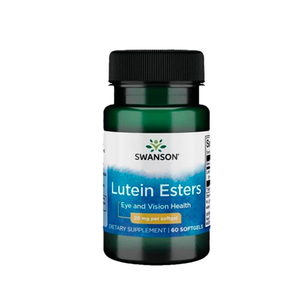 SWANSON LUTEIN ESTERS 20MG 60 Softgels NutriShop swanson-lutein-esters-20mg-60-softgels-nutrishop