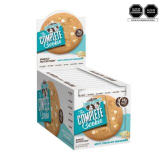 LENNY & LARRY'S THE COMPLETE COOKIE White chocolaty macadamia 4oz x12und.
