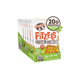 LENNY LARRY'S - FITZELS PROTEIN PRETZELS 85g - Chili lime time x 8 und