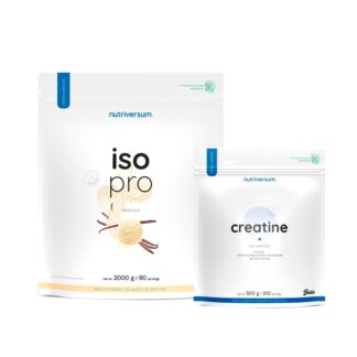 NUTRIVERSUM - ISO PRO 2000G - Vainilla + Creatine 300gr