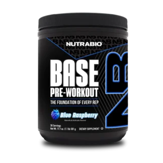 NUTRABIO - BASE PRE-WORKOUT 500 G - Blue raspberry (30 s)