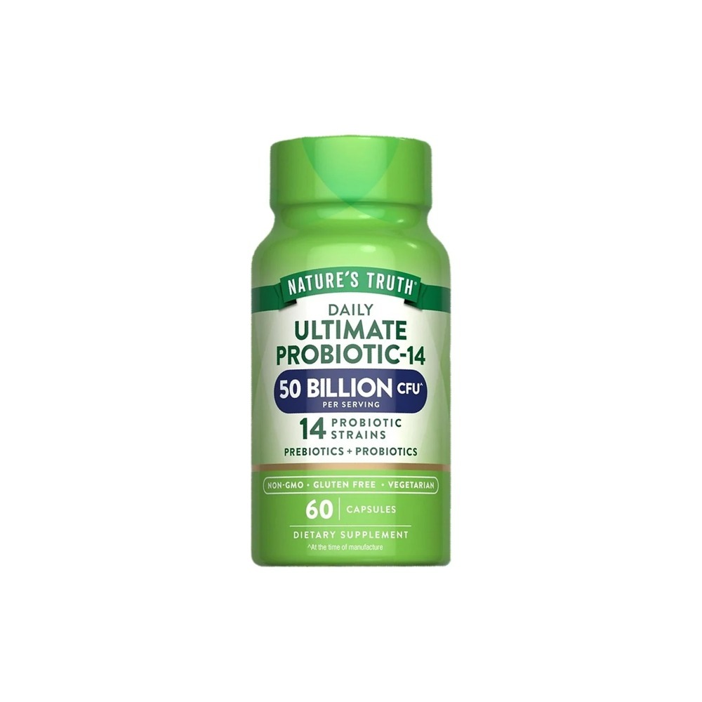 NATURE´s TRUTH - ULTIMATE PROBIOTIC-14 50 BILLION CFU - 60 CAPS