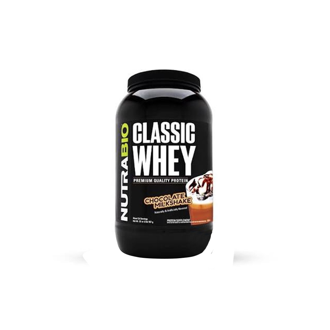 NUTRABIO - CLASSIC WHEY 2 LB - Chocolate milkshake