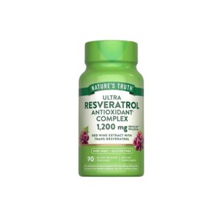 NATURE's TRUTH - ULTRA RESVERATROL ANTIOXIDANT COMPLEX 1200 MG - 90 CAPS